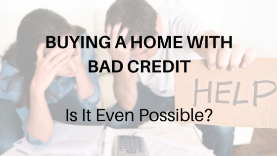 Bad Credit Score Home Financing