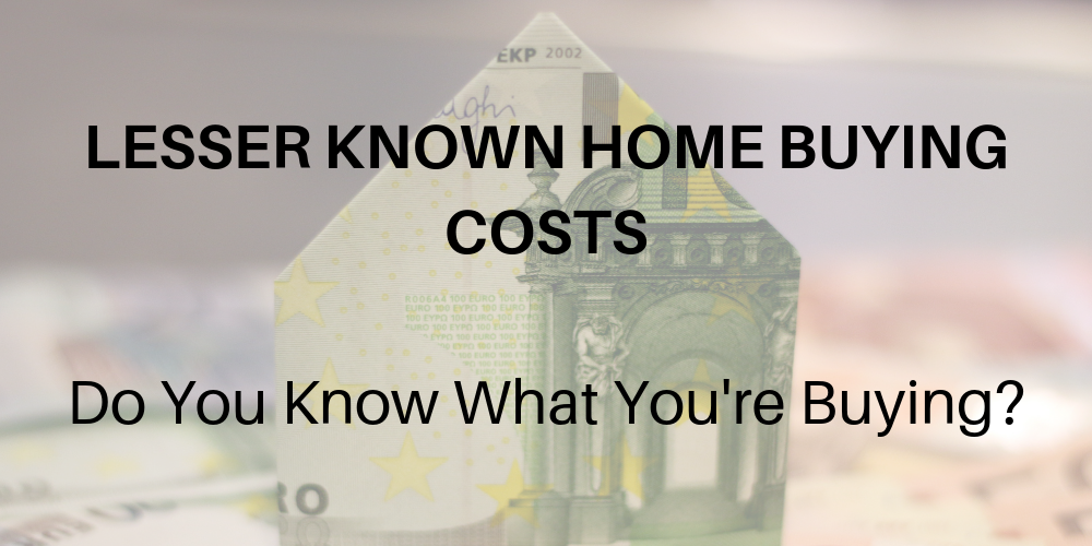 Costs of Buying a Home