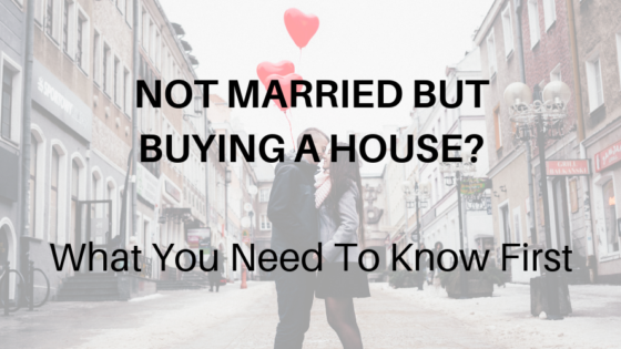 unmarried couple buying a house