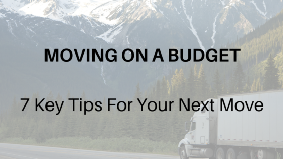 Moving on a Budget