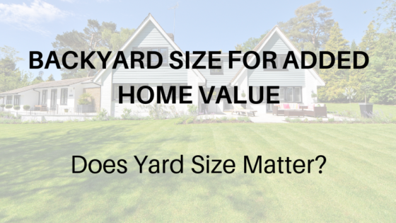 backyard size