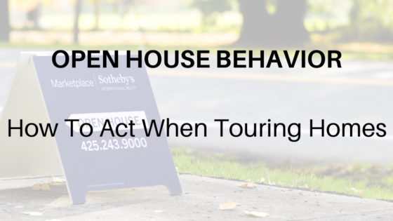 Open House Behavior